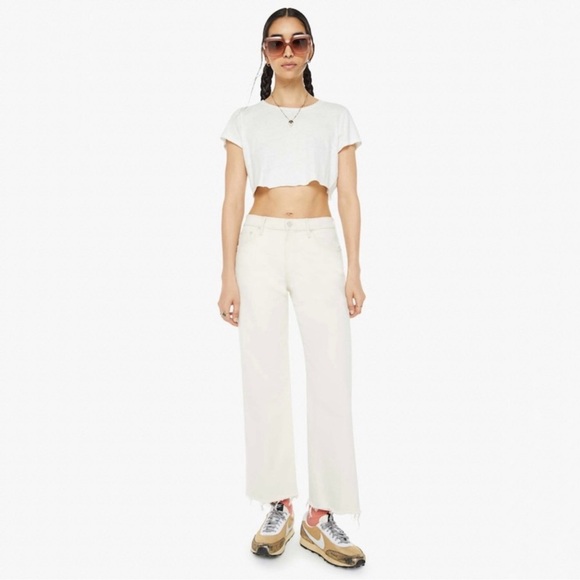 NEW MOTHER SUPERIOR The Mid Rise Maven Ankle Fray Jean in “Act Natural” Size 26 - Picture 1 of 12